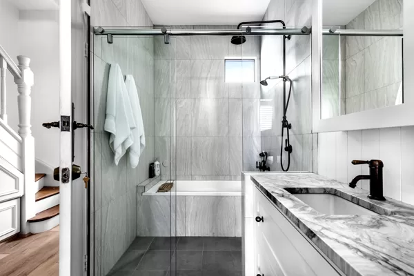 Completed laundry-bath