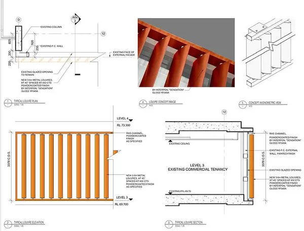 Facade Detail Plan for Council & CC approval